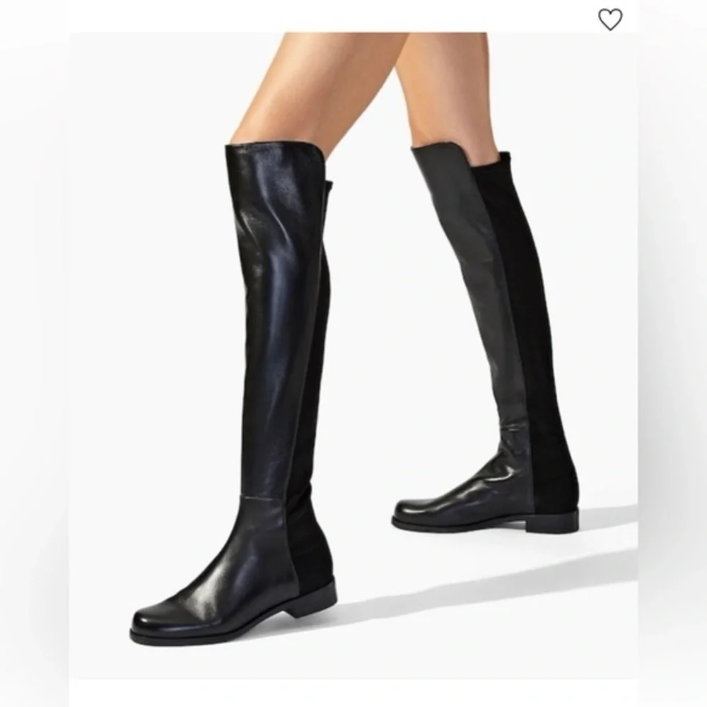 Stuart Weitzman 5050 Leather Over-the-Knee Boot